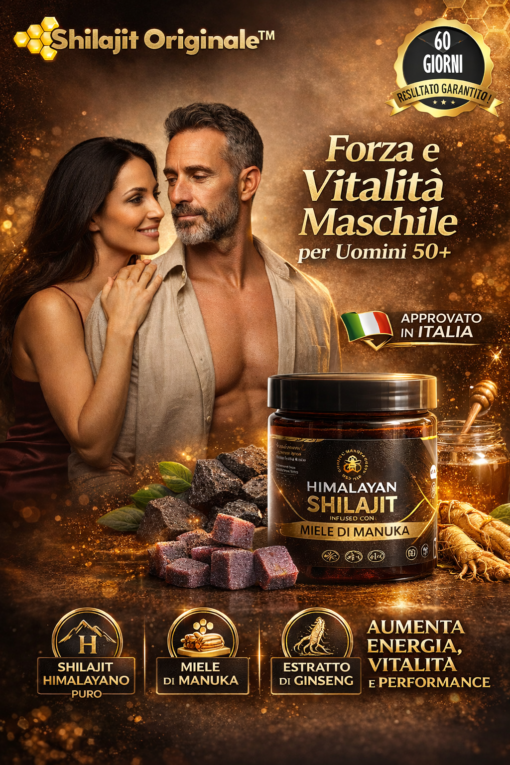 Shilajit Manuka Honey| OFFERTA LIMITATA!